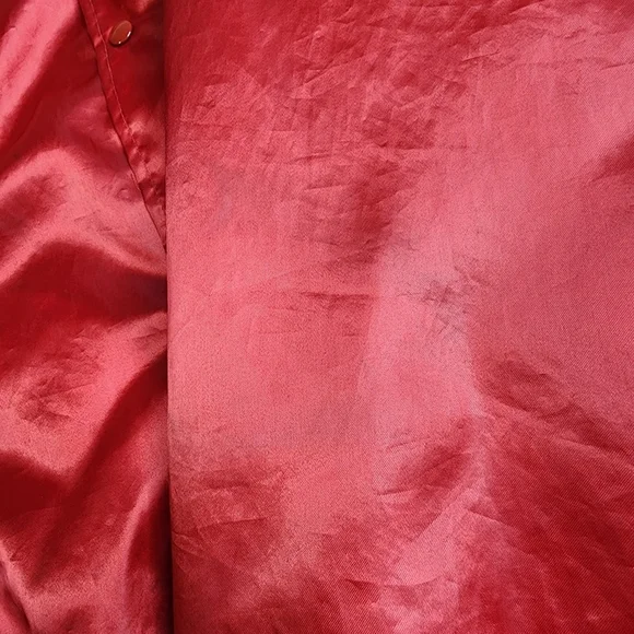 Vintage Swingster Chicago Bulls Satin Bomber Jacket‎ Big Logo Size XL - Picture 10 of 12